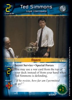 Ted Simmons (Loyal Interrogator)